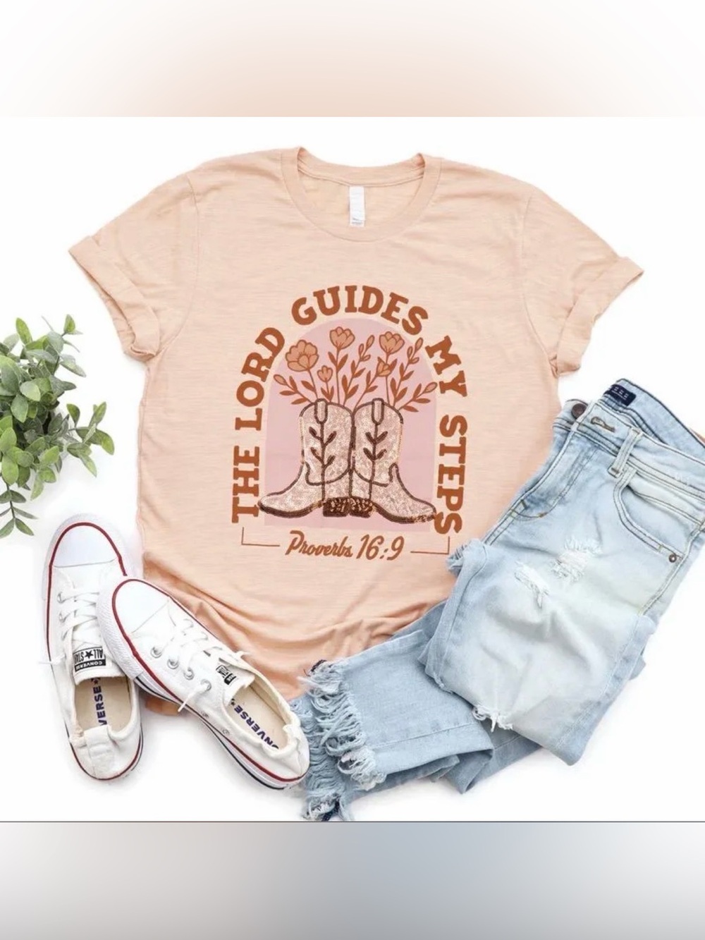 🚨 last one small! Sequence Lord guides my steps shirt